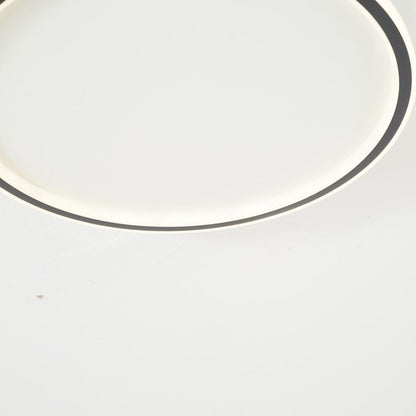 Plafondlamp Minimalistisch Rond met Geïntegreerde LED en Strak Ring Design