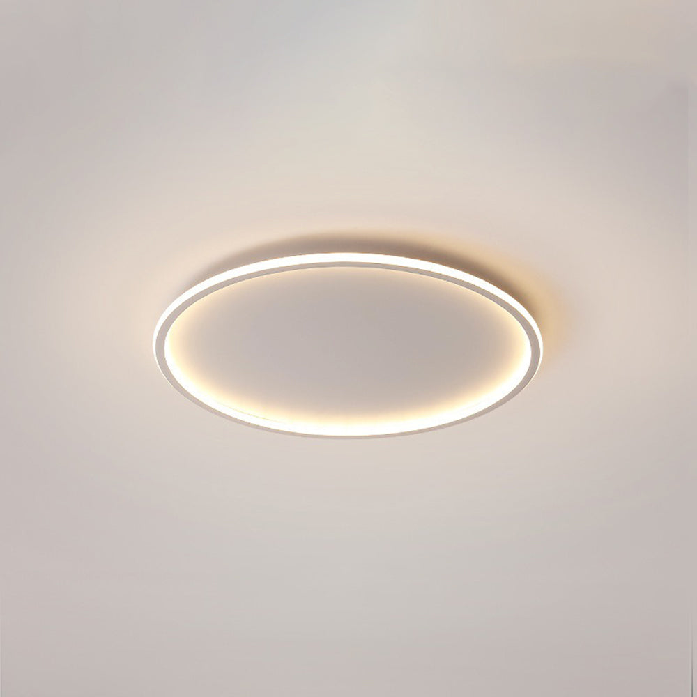 Plafondlamp Minimalistisch Rond met Geïntegreerde LED en Strak Ring Design