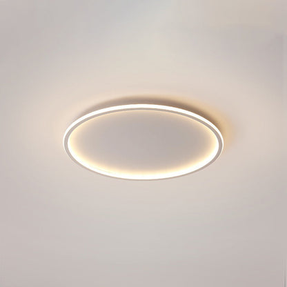 Plafondlamp Minimalistisch Rond met Geïntegreerde LED en Strak Ring Design