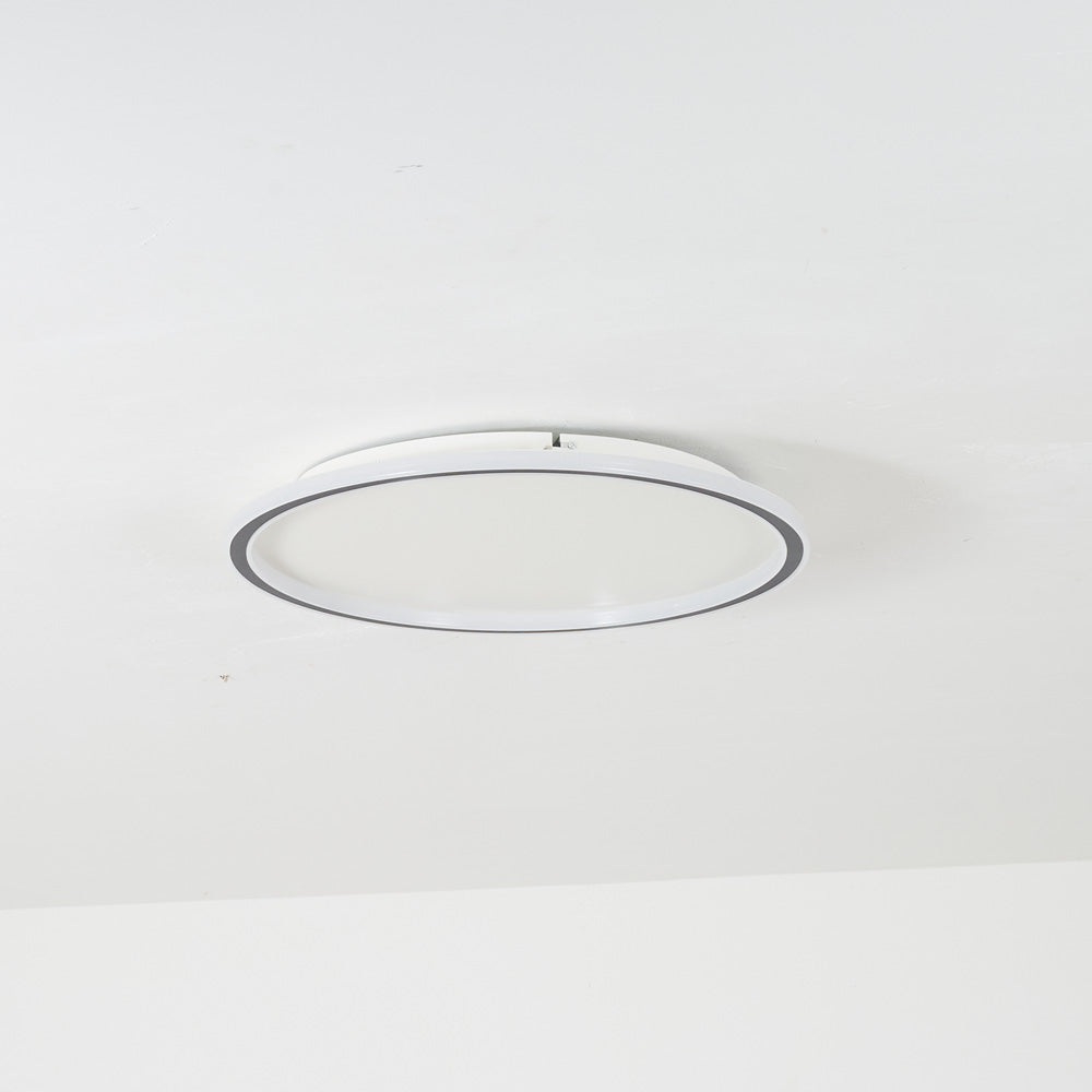 Plafondlamp Minimalistisch Rond met Geïntegreerde LED en Strak Ring Design