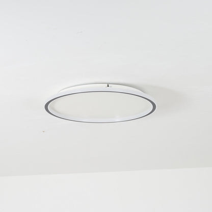 Plafondlamp Minimalistisch Rond met Geïntegreerde LED en Strak Ring Design
