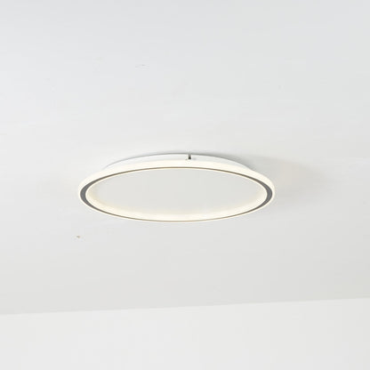 Plafondlamp Minimalistisch Rond met Geïntegreerde LED en Strak Ring Design