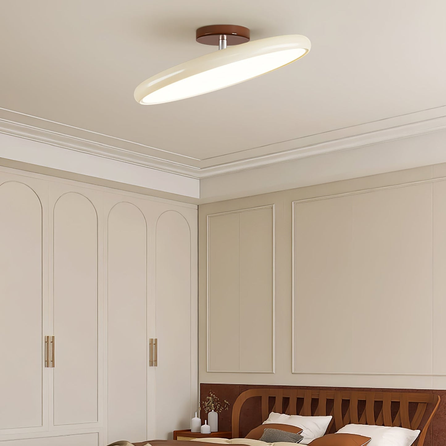 Plafondlamp Minimalistisch Rond met Verstelbare Lampkop en Afstandsbediening