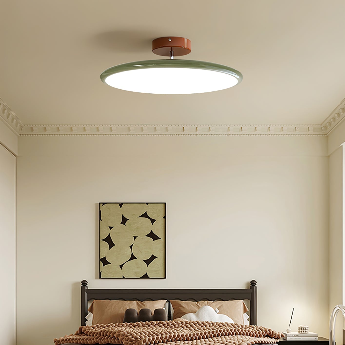 Plafondlamp Minimalistisch Rond met Verstelbare Lampkop en Afstandsbediening