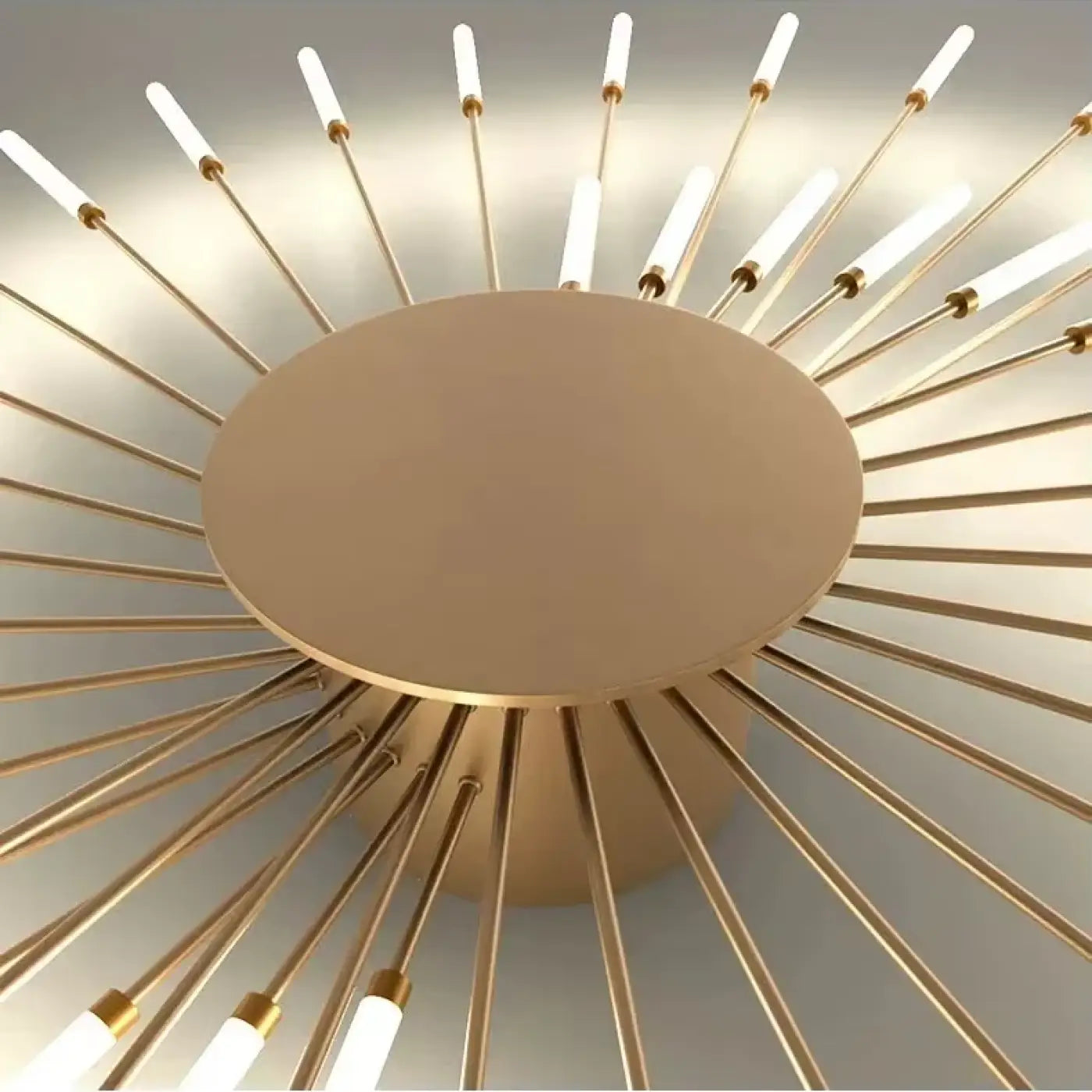 Plafondlamp Modern met Sputnik Design en Staafvormige LED Lichtbuizen