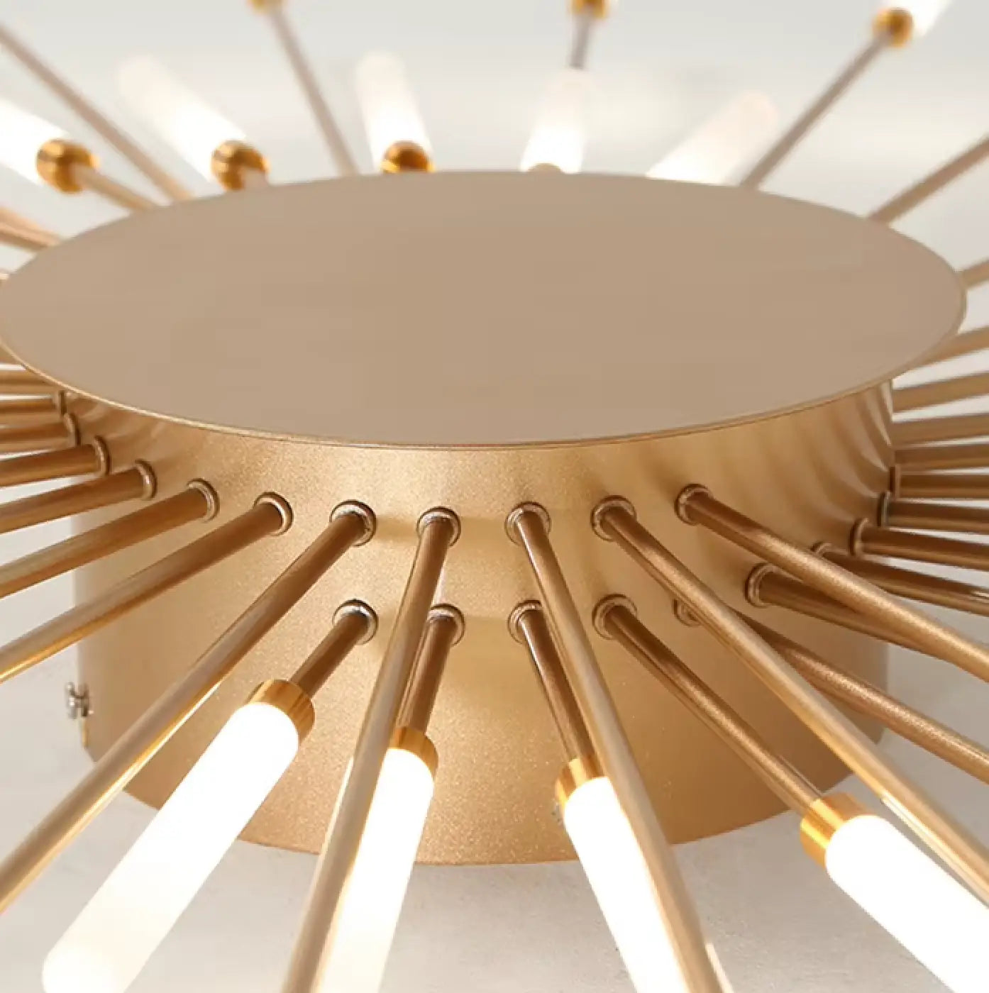 Plafondlamp Modern met Sputnik Design en Staafvormige LED Lichtbuizen