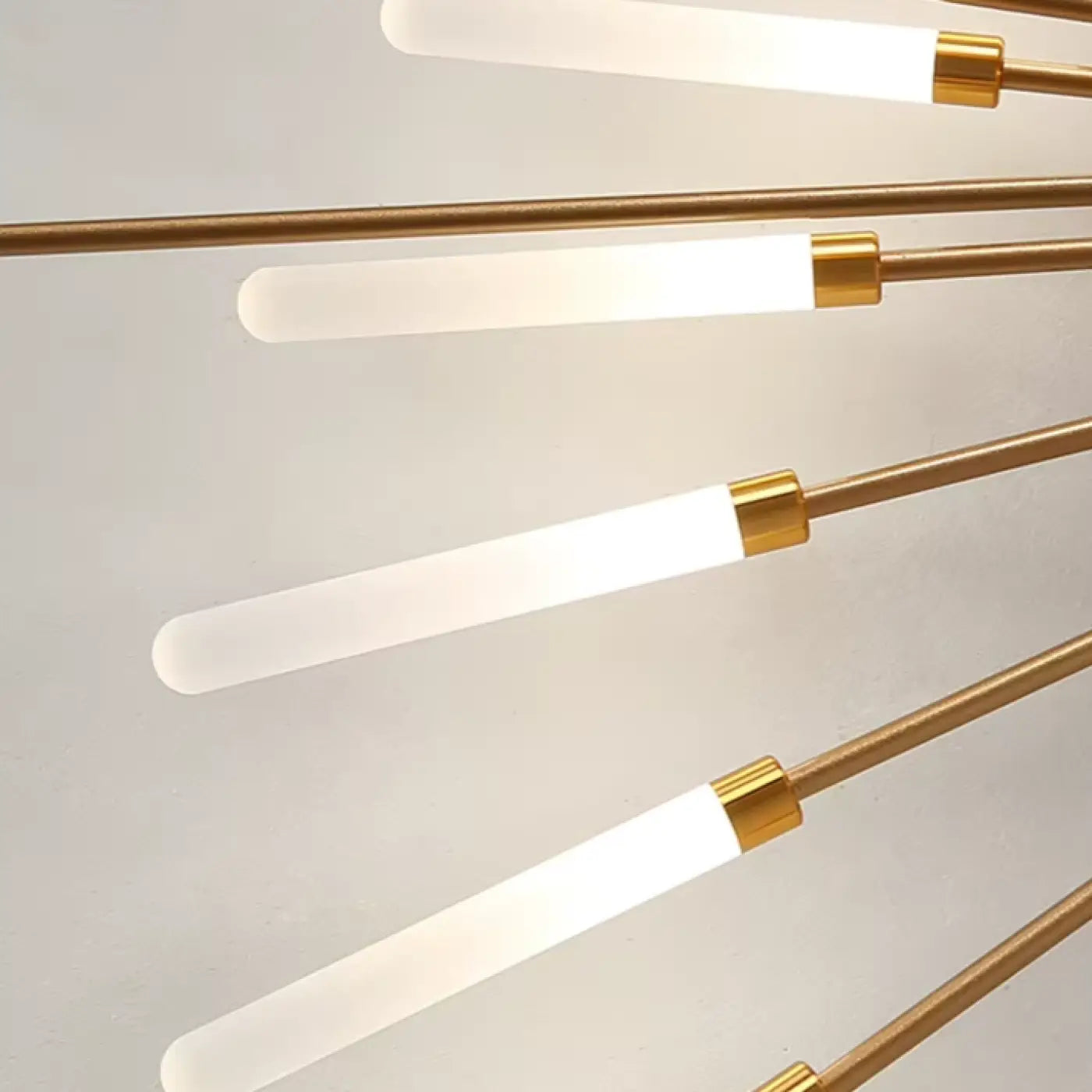 Plafondlamp Modern met Sputnik Design en Staafvormige LED Lichtbuizen