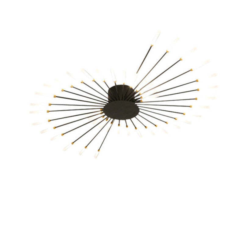 Plafondlamp Modern met Vuurwerk Design en Geïntegreerde LED
