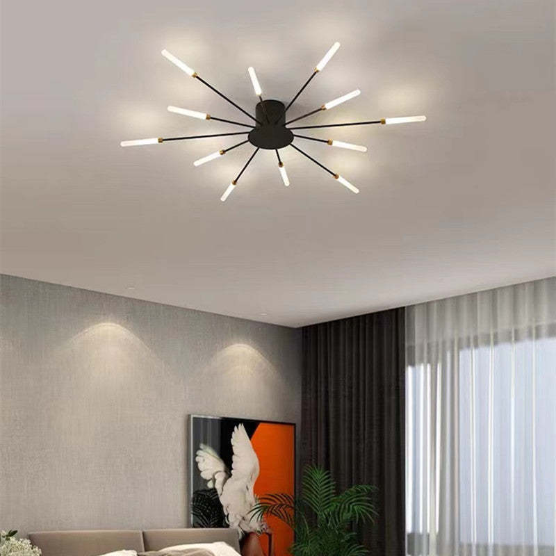 Plafondlamp Modern met Vuurwerk Design en Geïntegreerde LED