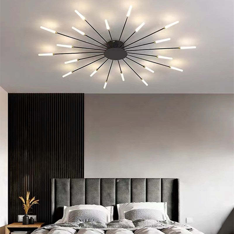 Plafondlamp Modern met Vuurwerk Design en Geïntegreerde LED
