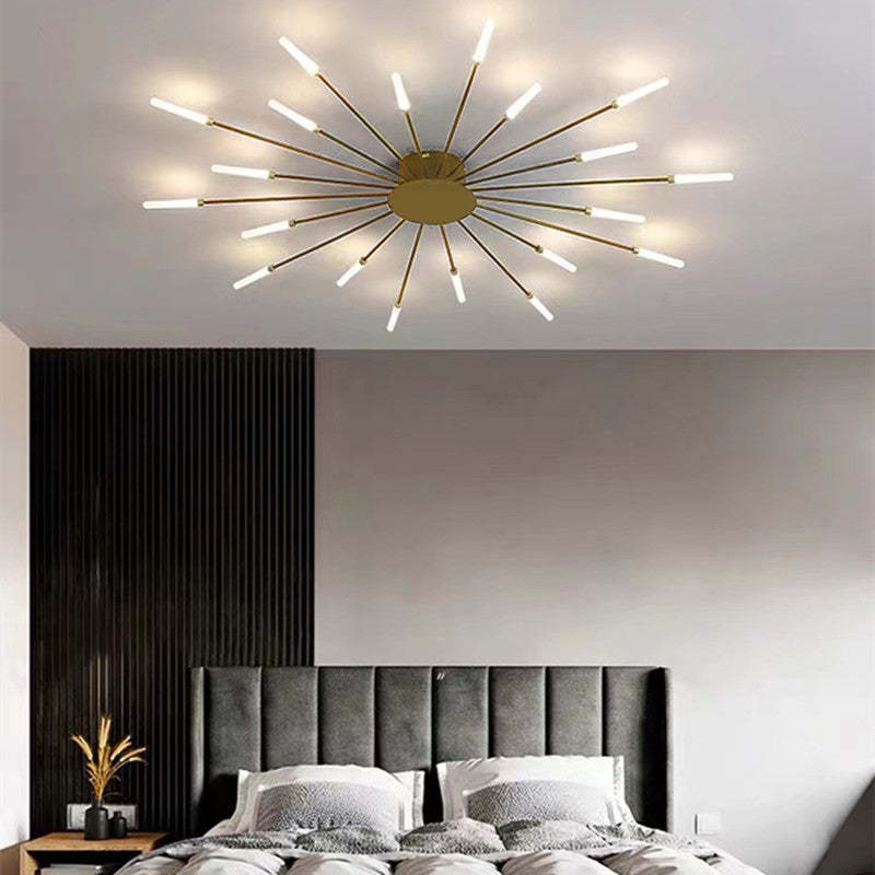 Plafondlamp Modern met Vuurwerk Design en Geïntegreerde LED