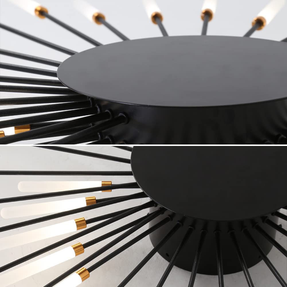 Plafondlamp Modern met Vuurwerk Design en Geïntegreerde LED
