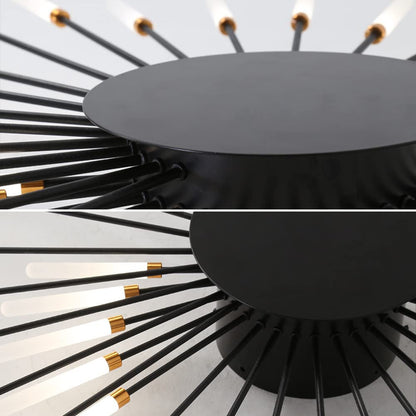 Plafondlamp Modern met Vuurwerk Design en Geïntegreerde LED