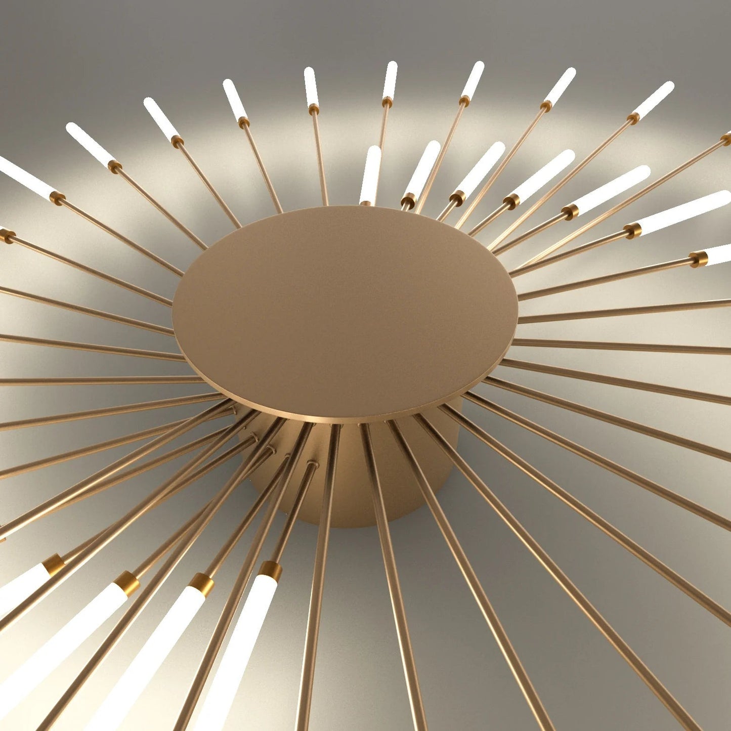 Plafondlamp Modern met Vuurwerk Design en Geïntegreerde LED