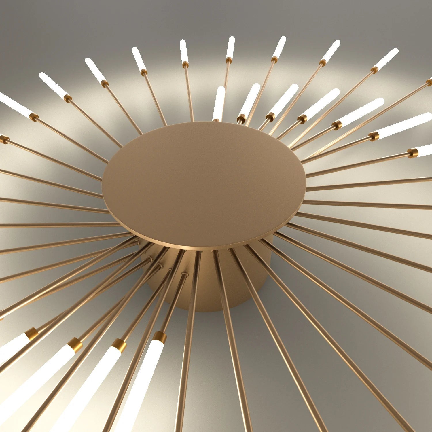 Plafondlamp Modern met Vuurwerk Design en Geïntegreerde LED