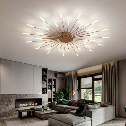 Plafondlamp Modern met Vuurwerk Design en Geïntegreerde LED