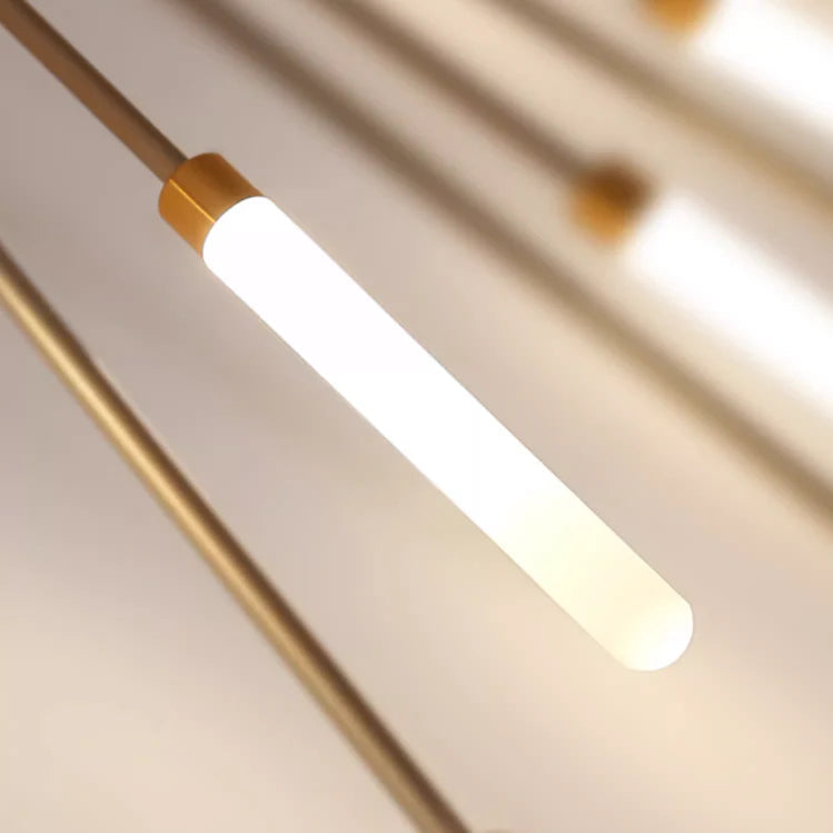 Plafondlamp Modern met Vuurwerk Design en Geïntegreerde LED