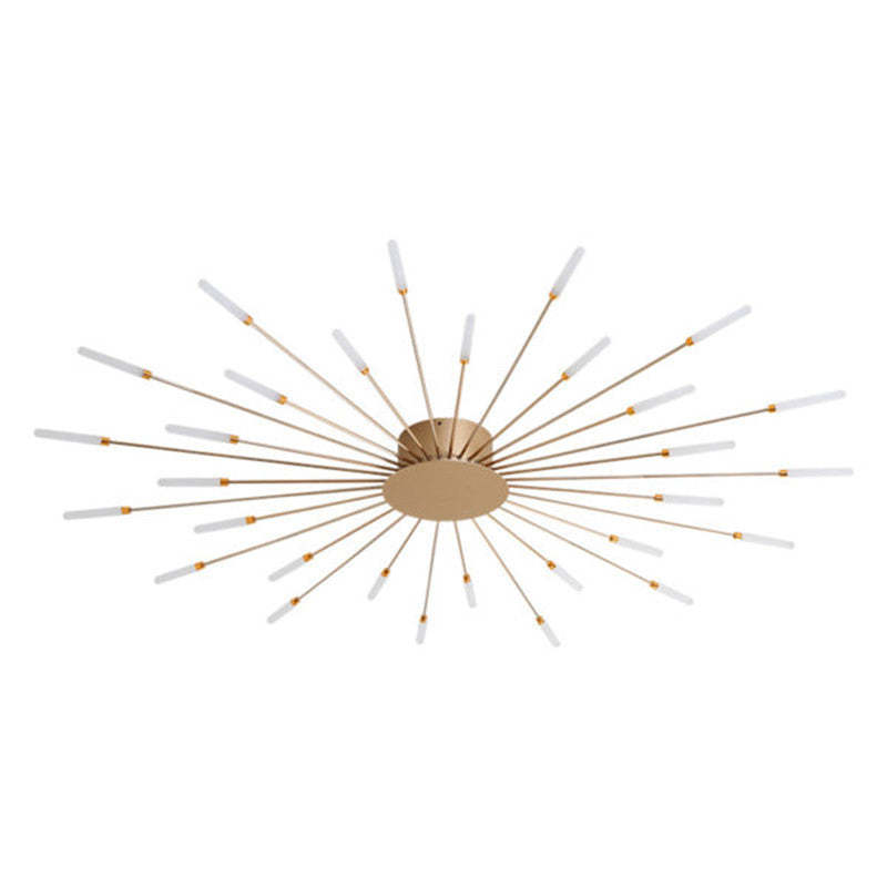 Plafondlamp Modern met Vuurwerk Design en Geïntegreerde LED