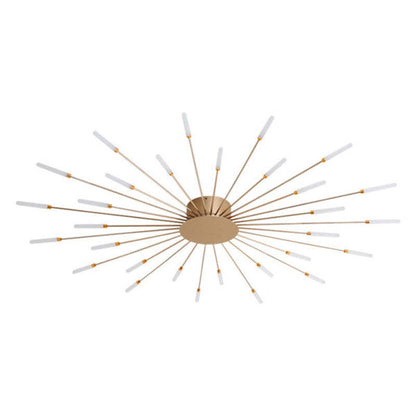 Plafondlamp Modern met Vuurwerk Design en Geïntegreerde LED