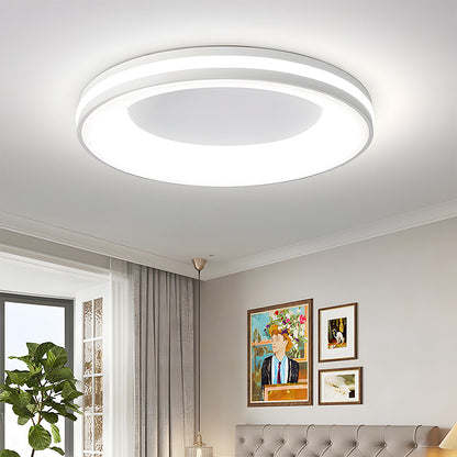 Plafondlamp Modern Rond met Geïntegreerde LED en Dubbele Ring