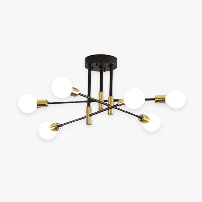 Plafondlamp Modern Sputnik met Meerdere Armen en E27 Fitting
