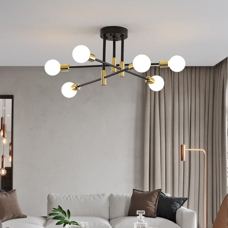 Plafondlamp Modern Sputnik met Meerdere Armen en E27 Fitting