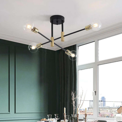 Plafondlamp Modern Sputnik met Meerdere Armen en E27 Fitting