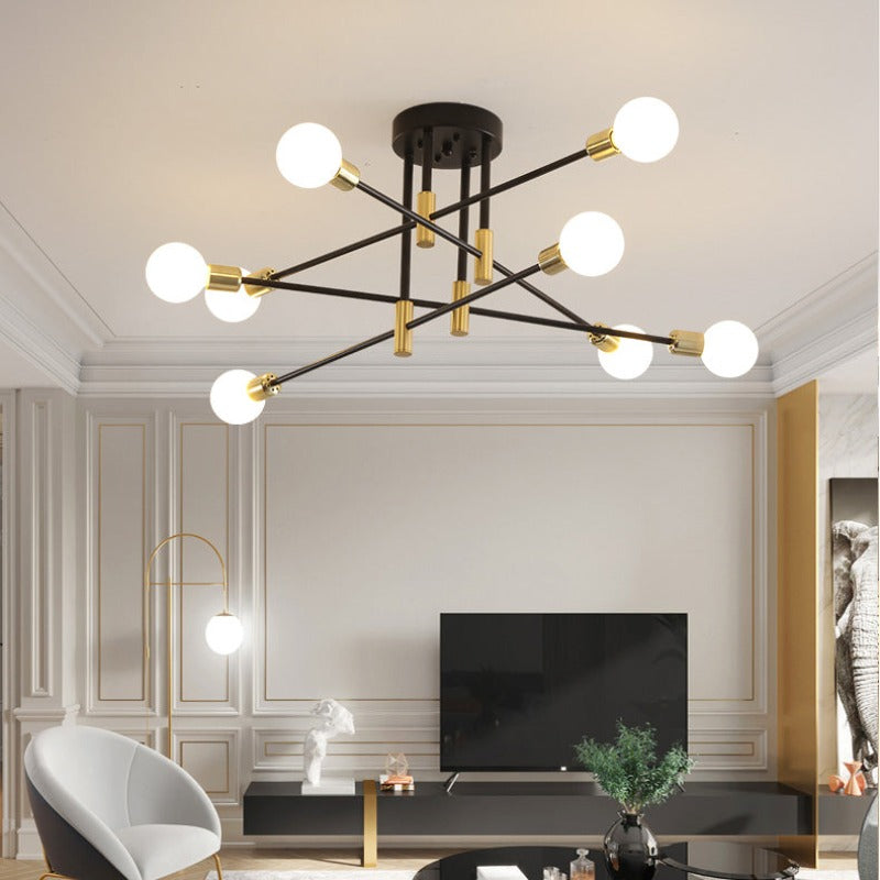 Plafondlamp Modern Sputnik met Meerdere Armen en E27 Fitting