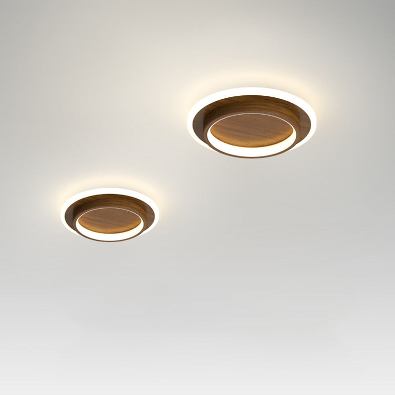 Plafondlamp Moderne LED met Dubbele Ring en Ronde Vorm