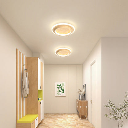 Plafondlamp Moderne LED met Dubbele Ring en Ronde Vorm