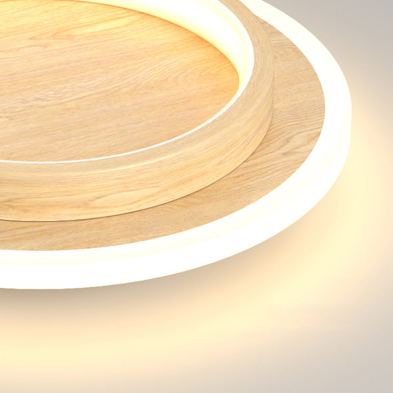 Plafondlamp Moderne LED met Dubbele Ring en Ronde Vorm