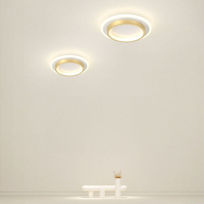 Plafondlamp Moderne LED met Dubbele Ring en Ronde Vorm