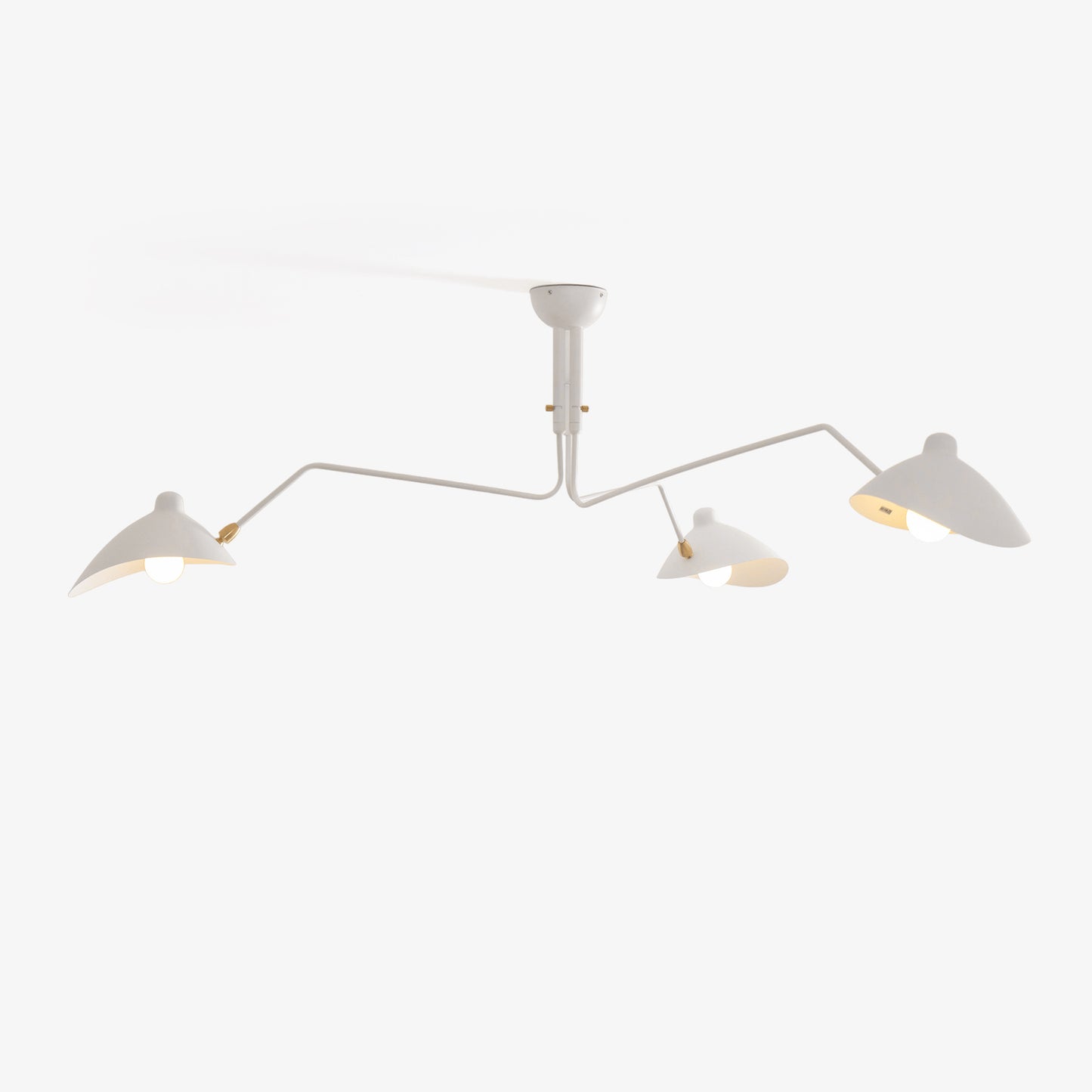Plafondlamp Retro met Meerdere Armen en Verstelbare Spots