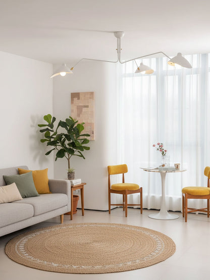 Plafondlamp Retro met Meerdere Armen en Verstelbare Spots