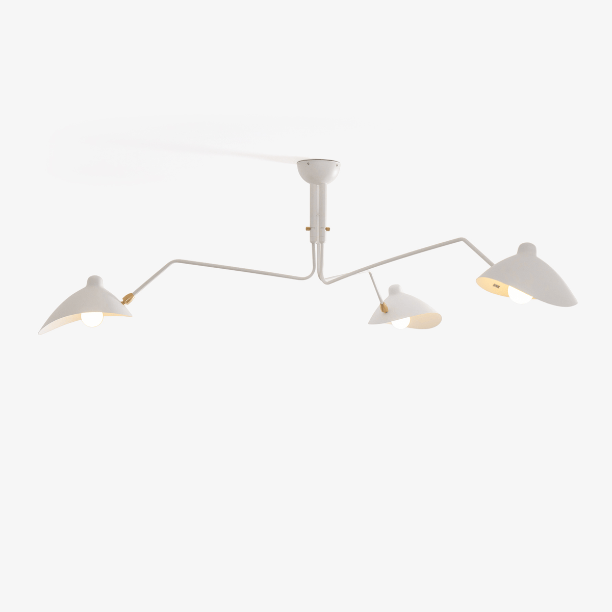 Plafondlamp Retro met Meerdere Armen en Verstelbare Spots
