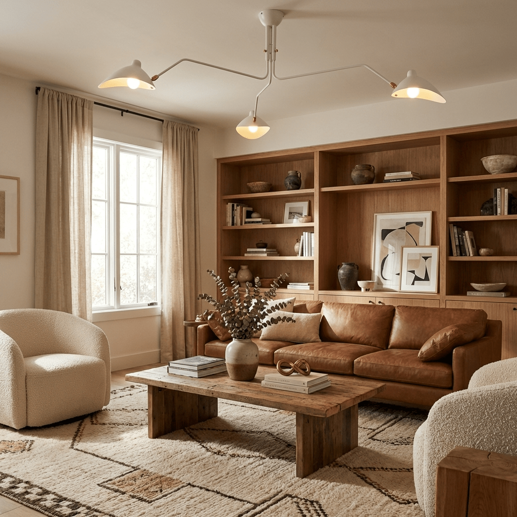 Plafondlamp Retro met Meerdere Armen en Verstelbare Spots
