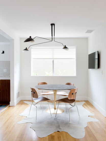 Plafondlamp Retro met Meerdere Armen en Verstelbare Spots