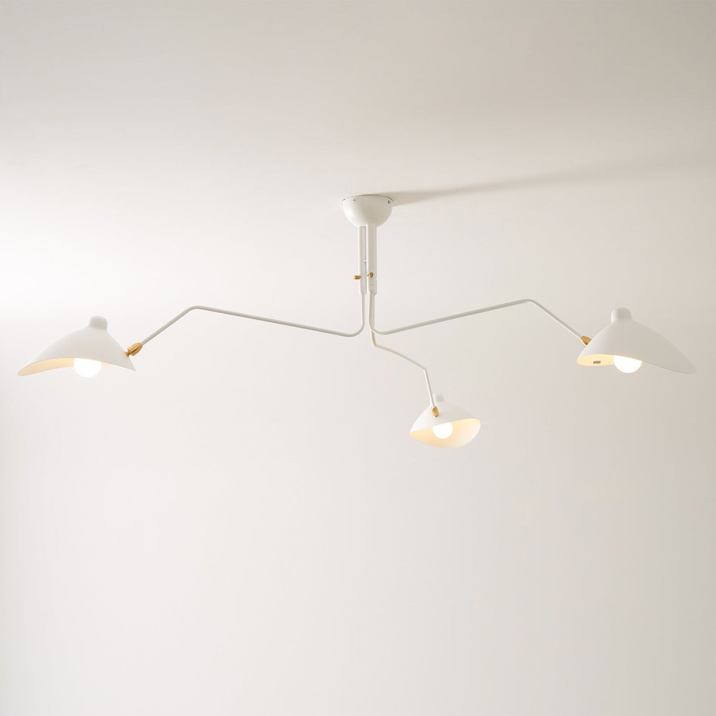Plafondlamp Retro met Meerdere Armen en Verstelbare Spots ##POS:69##