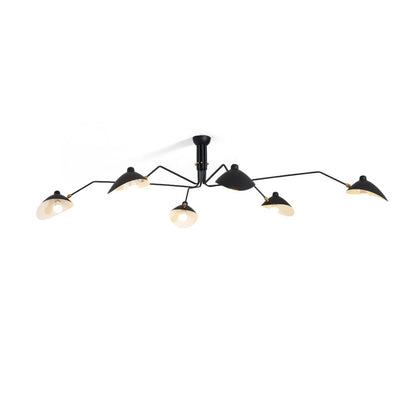 Plafondlamp Retro met Meerdere Armen en Verstelbare Spots ##POS:74##