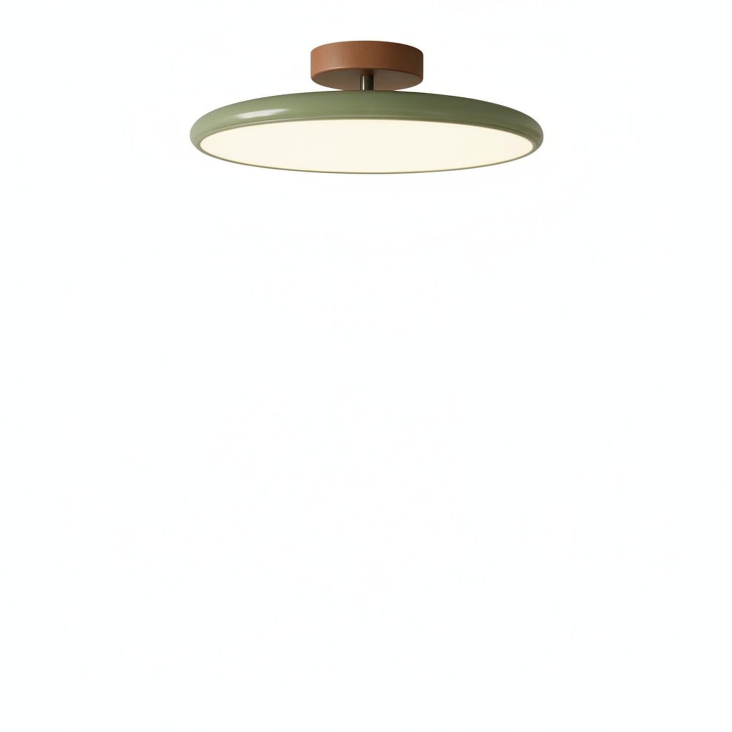 Plafondlamp Retro met Ronde Schijf en Geïntegreerde LED