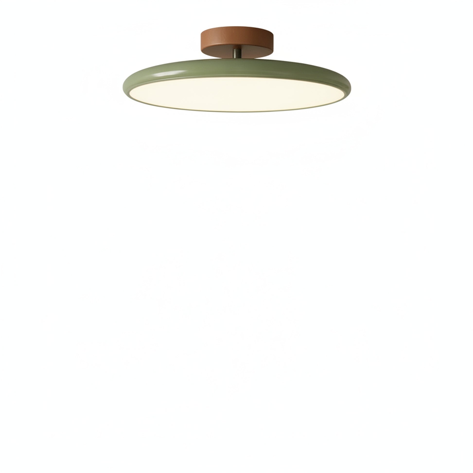 Plafondlamp Retro met Ronde Schijf en Geïntegreerde LED
