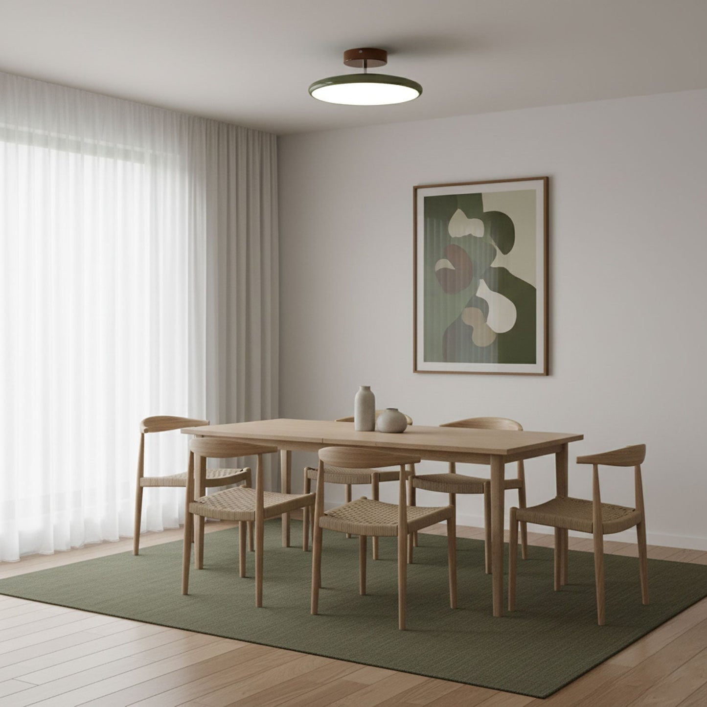 Plafondlamp Retro met Swingende Arm en Geïntegreerde LED Dimbaar