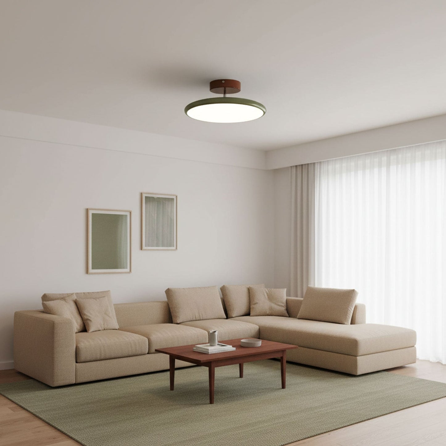 Plafondlamp Retro met Swingende Arm en Geïntegreerde LED Dimbaar