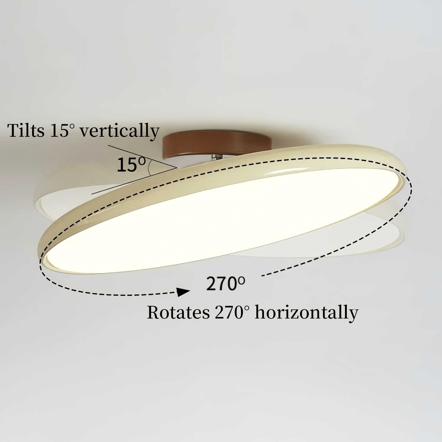 Plafondlamp Retro met Swingende Arm en Geïntegreerde LED Dimbaar