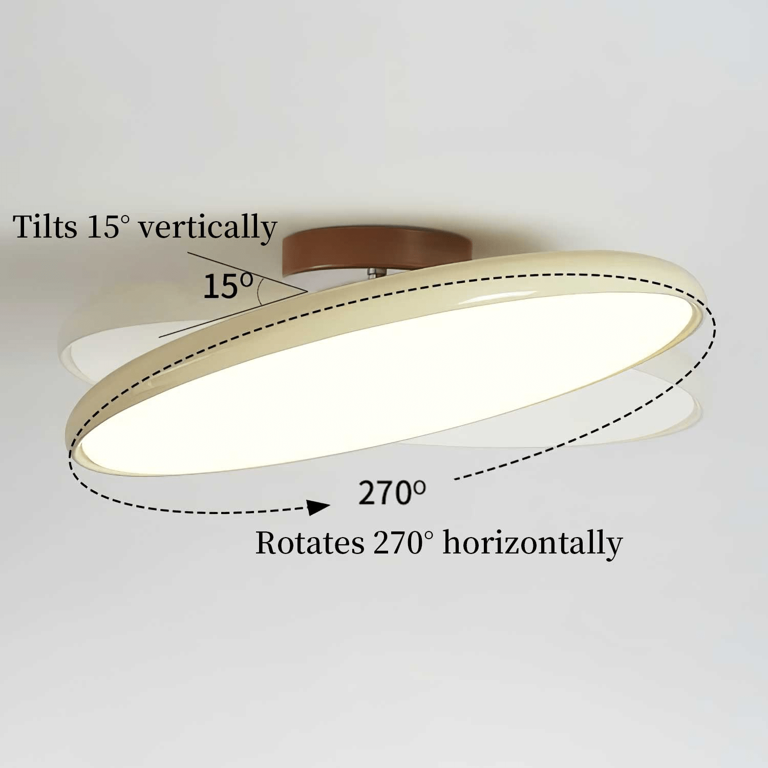 Plafondlamp Retro met Swingende Arm en Geïntegreerde LED Dimbaar