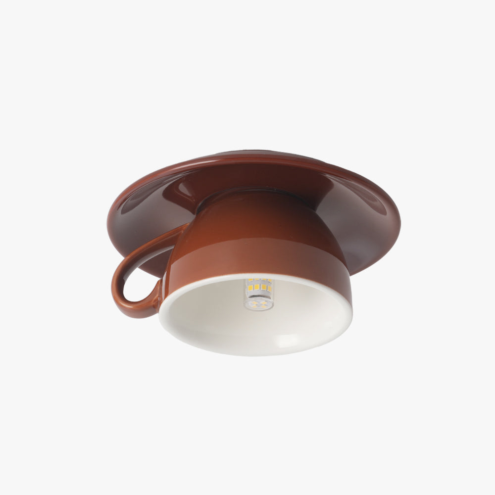 Plafondlamp Retro Theekopje Vorm met G4 Fitting