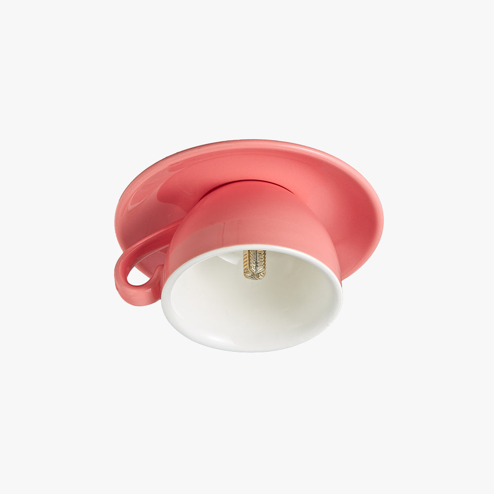 Plafondlamp Retro Theekopje Vorm met G4 Fitting