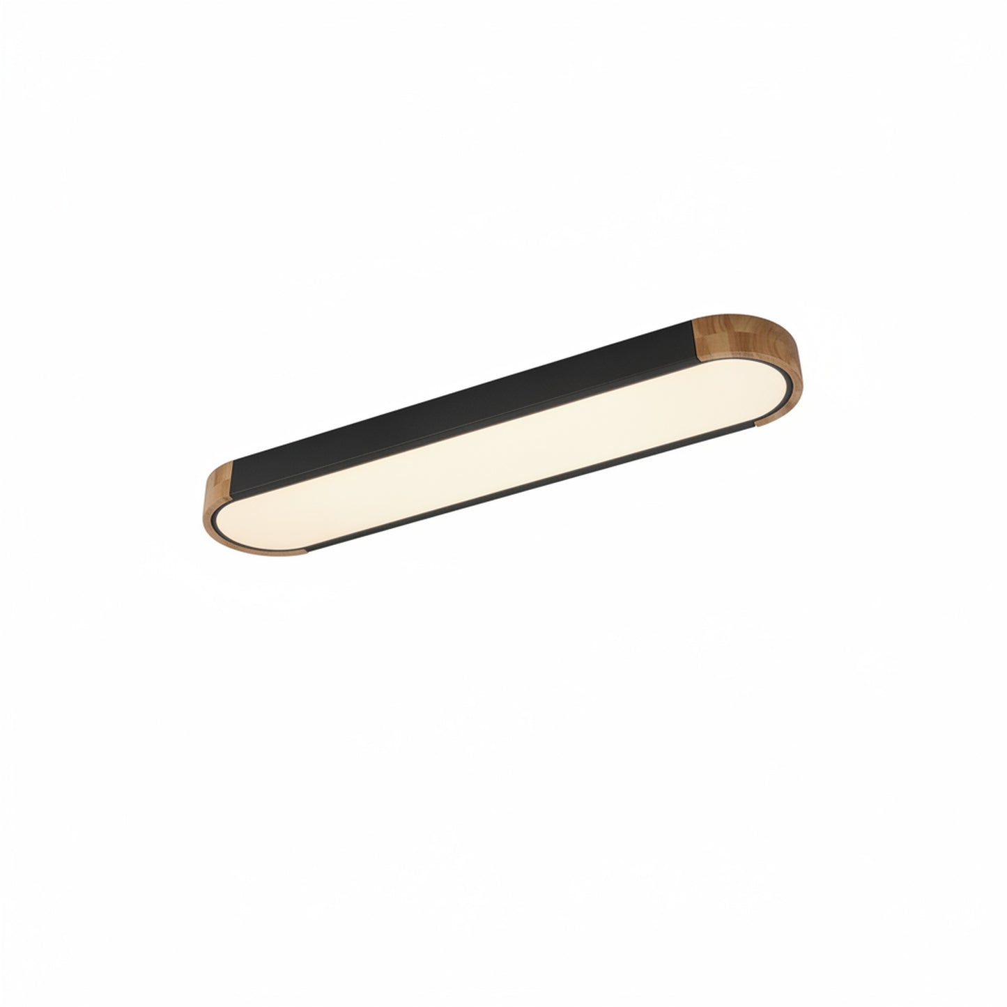 Plafondlamp Scandinavisch LED met Ovale Vorm en Driekleur Instelling