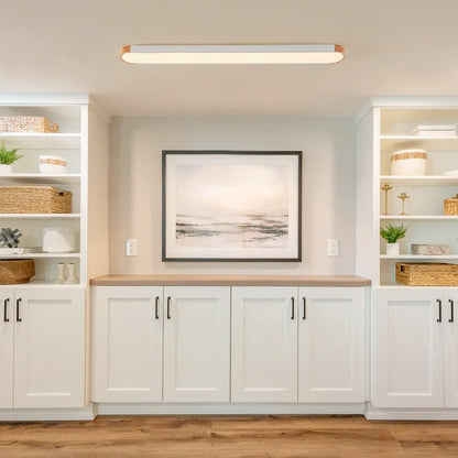 Plafondlamp Scandinavisch LED met Ovale Vorm en Driekleur Instelling
