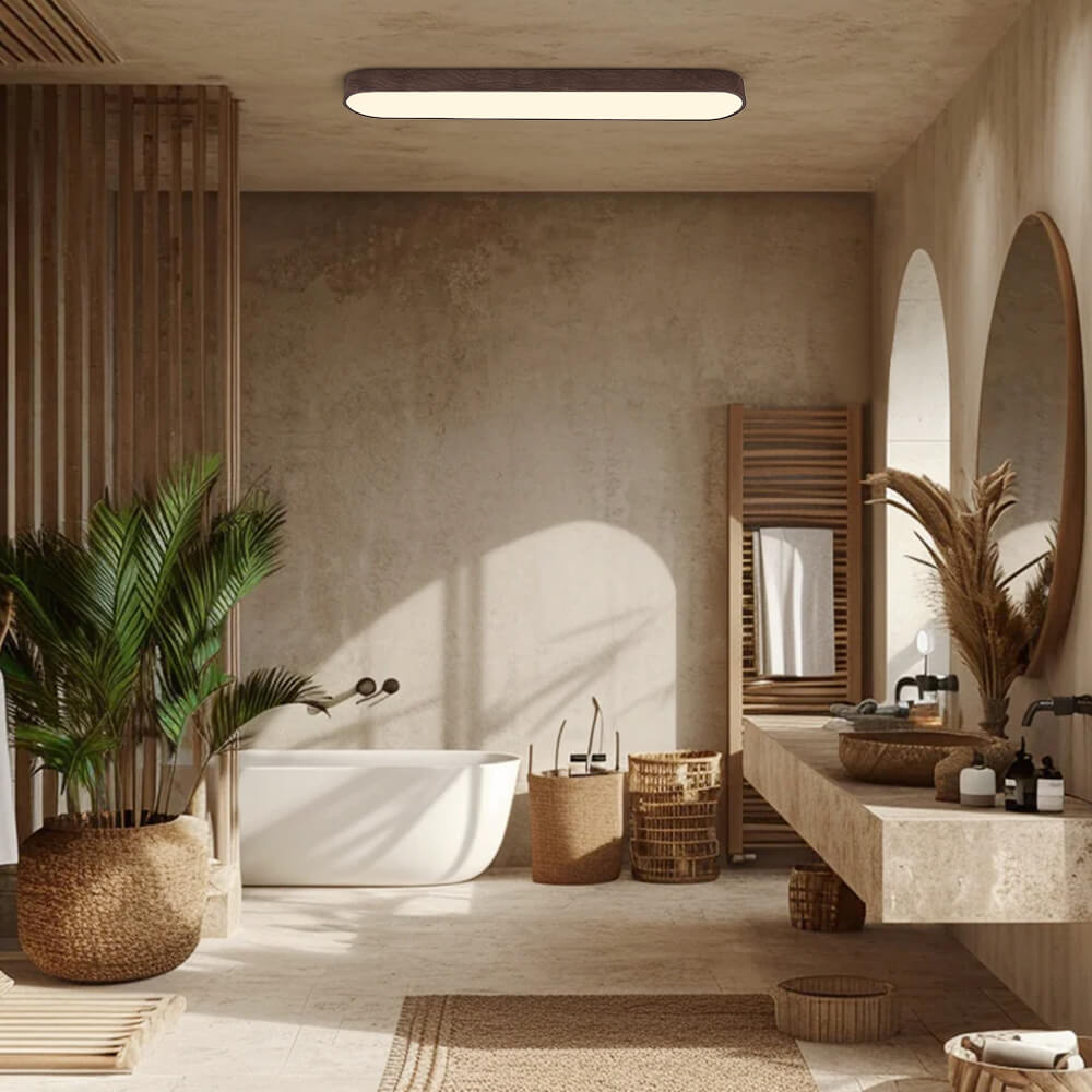 Plafondlamp Scandinavisch met Ovale Vorm en Geïntegreerde LED